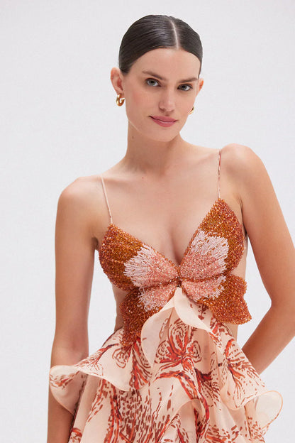 NALA | VESTIDO CON VOLANTES