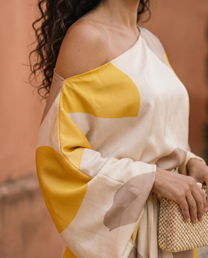 DANIELA | CONJUNTO DOS PIEZAS CON FLECOS