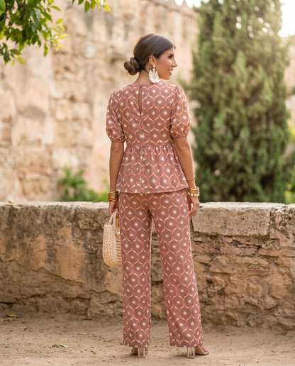 LEONOR | CONJUNTO CASUAL CHIC DE DOS PIEZAS