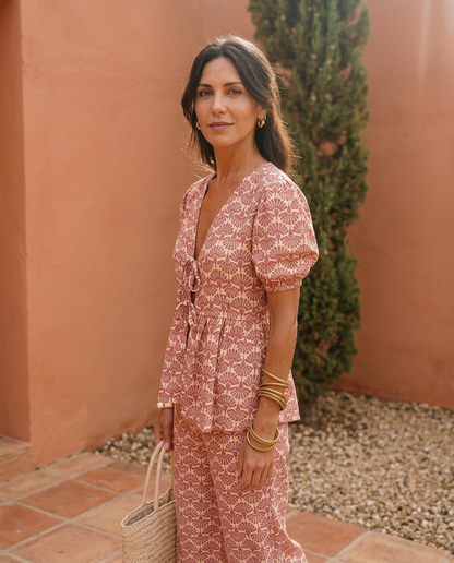 LEONOR | CONJUNTO CASUAL CHIC DE DOS PIEZAS